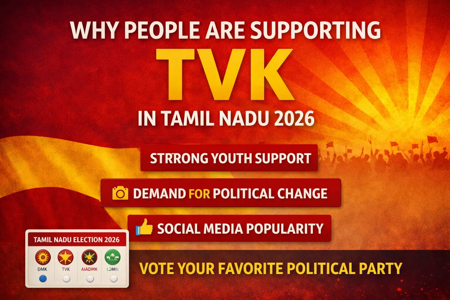 Why People Support TVK 2026
